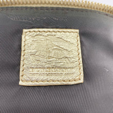 Load image into Gallery viewer, Burberry gold clutch TWS