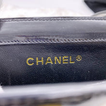 Load image into Gallery viewer, Chanel Black Patent Leather Tote Bag