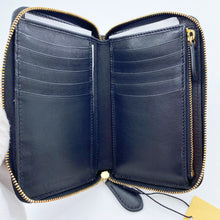 Load image into Gallery viewer, Burberry House Check Canvas and Leather Sip Around Wallet