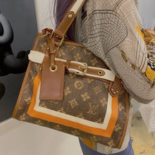 Load image into Gallery viewer, Louis Vuitton Tisse Sac Handbag Limited Edition Monogram Rayures PM TWS