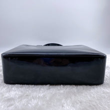 Load image into Gallery viewer, Chanel Black Patent Leather Tote Bag