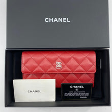 Load image into Gallery viewer, Chanel CC long flap wallet