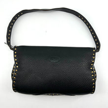 Load image into Gallery viewer, Céline Studded Black Leather Baguette