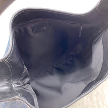 Load image into Gallery viewer, Gucci Jackie hobo black denim bag