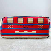 Load image into Gallery viewer, Chanel No.5 Vintage Flower Pattern Red Tote