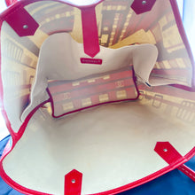 Load image into Gallery viewer, Chanel No.5 Vintage Flower Pattern Red Tote