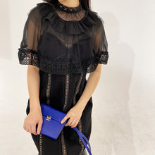 Load image into Gallery viewer, Self-portrait black lace dress