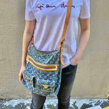 Load image into Gallery viewer, LOUIS VUITTON Denim Monogram Denim Baggy GM Bag