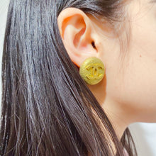 Load image into Gallery viewer, Chanel Vintage Double C Gold Earrings