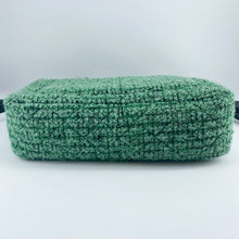 Load image into Gallery viewer, Chanel 2.55 Flap Bag in Green Tweed