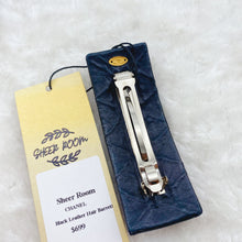 Load image into Gallery viewer, Chanel quilted black hair Barrett