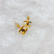 Load image into Gallery viewer, Chanel vintage gold ear clips