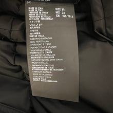 Load image into Gallery viewer, Prada Black Ladies Puffer with Blue Fox Collar