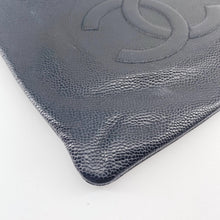 Load image into Gallery viewer, Chanel Black Leather Clutch TWS