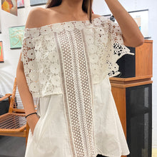 Load image into Gallery viewer, Self-portrait White dress