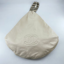 Load image into Gallery viewer, Chanel lambskin rock and chain hobo
