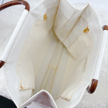 Load image into Gallery viewer, Chanel Vintage Caviar Wood Handle Tote