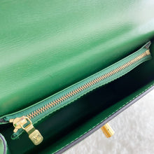 Load image into Gallery viewer, Louis Vuitton Green Leather Marlesherbes Bag