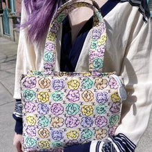 Load image into Gallery viewer, Chanel Vintage Flower CC Loge tote