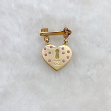 Load image into Gallery viewer, Chanel Love heart crystal Brooch