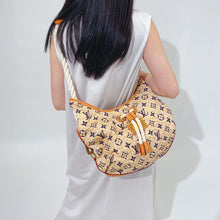 Load image into Gallery viewer, LOUIS VUITTON Limited Edition Tan Nylon Monogram Bulles PM Bag
