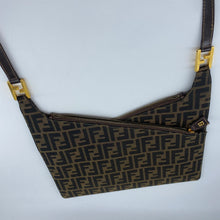 Load image into Gallery viewer, Fendi FF monogram vintage shoulder bag