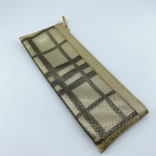 Load image into Gallery viewer, Burberry gold clutch TWS