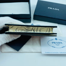 Load image into Gallery viewer, Prada Printed Textured-leather Cardholder