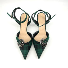Load image into Gallery viewer, Christian Dior Gang Cloth Heels