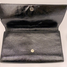 Load image into Gallery viewer, Yves Saint Laurent Black Leather Clutch Wallet