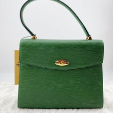 Load image into Gallery viewer, Louis Vuitton Green Leather Marlesherbes Bag