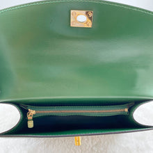 Load image into Gallery viewer, Louis Vuitton Green Leather Marlesherbes Bag