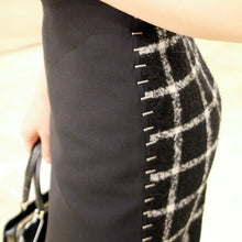 Load image into Gallery viewer, Balenciaga quilted black long dress