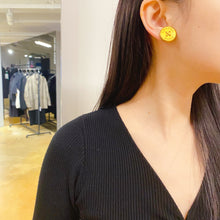 Load image into Gallery viewer, Chanel Gold Color Earrings