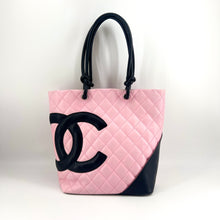 Load image into Gallery viewer, Chanel Lambskin Combon Tote Medium TWS