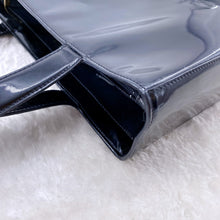 Load image into Gallery viewer, Chanel Black Patent Leather Tote Bag