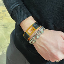 Load image into Gallery viewer, Gucci single G plaque logo bracelet