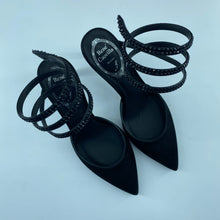 Load image into Gallery viewer, Rene Caovilla Twirl Strass Pumps