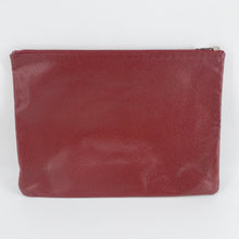 Load image into Gallery viewer, Chanel Red Leather Clutch