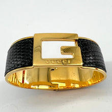 Load image into Gallery viewer, Gucci single G plaque logo bracelet