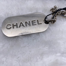 Load image into Gallery viewer, Chanel silver key chain plaque TWS