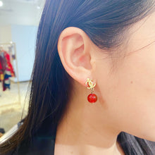 Load image into Gallery viewer, Chanel Double C logo Vintage Earrings