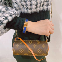 Load image into Gallery viewer, Hermes lizard hinged bracelet