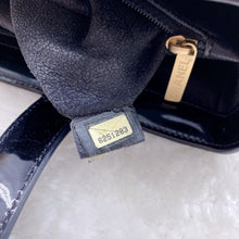 Load image into Gallery viewer, Chanel Black Patent Leather Tote Bag
