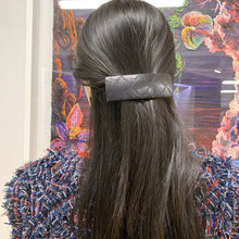 Load image into Gallery viewer, Chanel quilted black hair Barrett