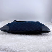 Load image into Gallery viewer, Gucci Jackie hobo black denim bag