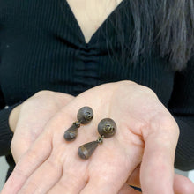 Load image into Gallery viewer, Chanel Wooden Earrings