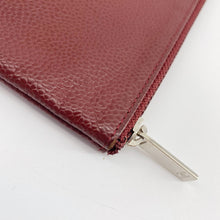 Load image into Gallery viewer, Chanel Red Leather Clutch