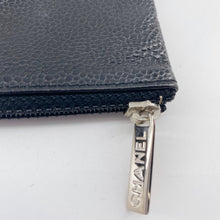Load image into Gallery viewer, Chanel Black Leather Clutch TWS