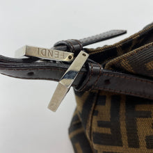 Load image into Gallery viewer, Fendi Monogram Cloth Bagutte Shoulder Bag